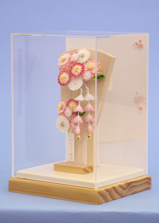 ６号みう髪飾り羽子板　横から