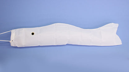 白地鯉のぼり　無地鯉 0.8m