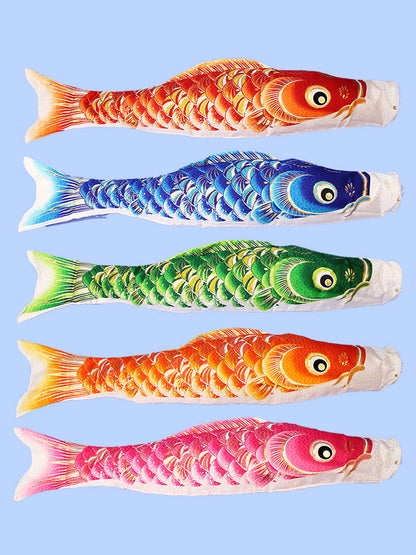 単品鯉のぼり 撥水ポリエステルジャガード織宝碧　5色