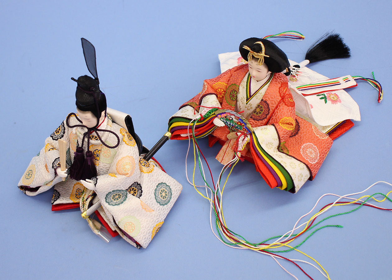 雛人形単品 親王3 京十四番　有職　上から　