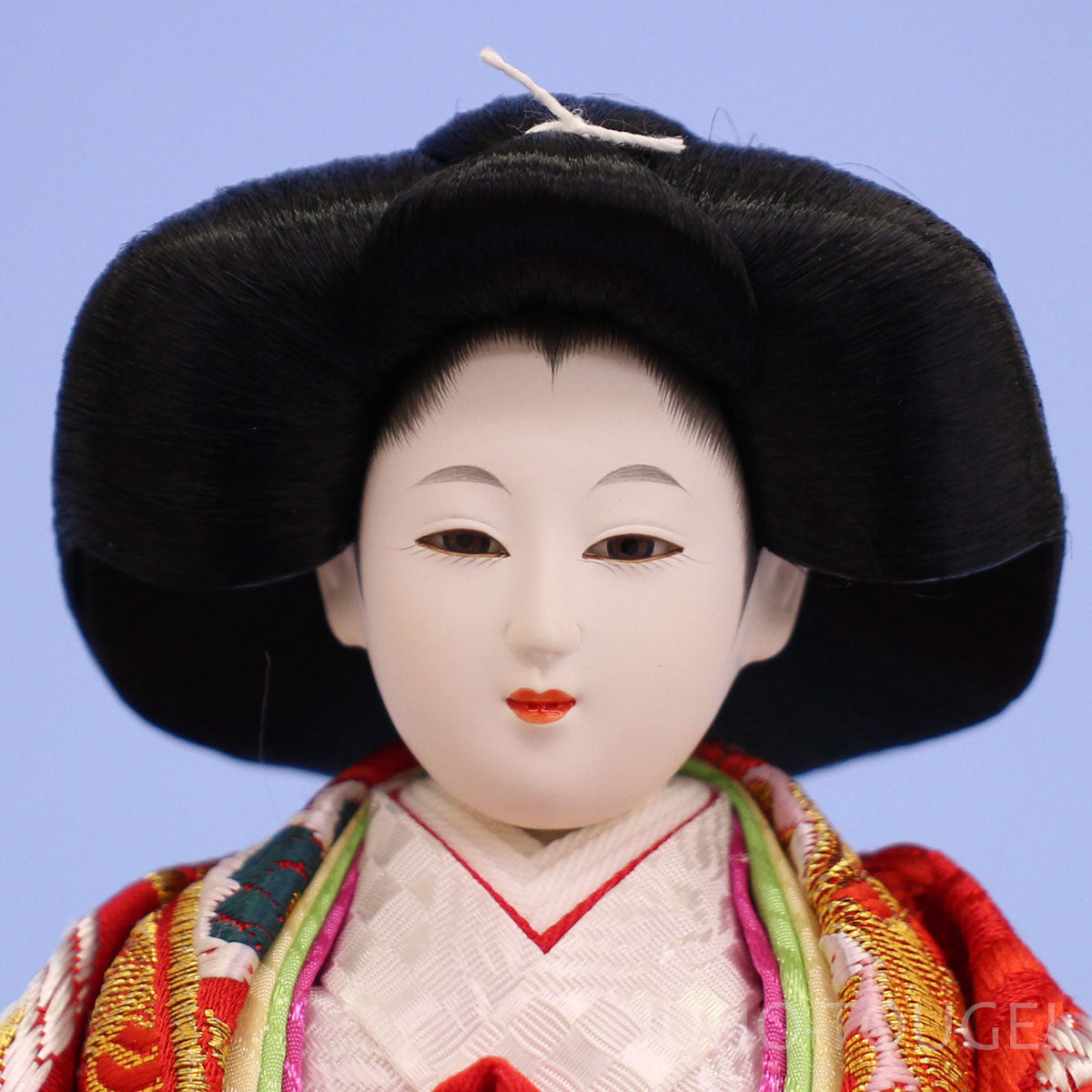 三五官女　むすび顔