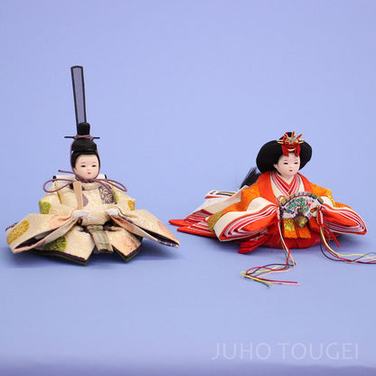 雛人形単品 親王2 正絹上仕立てまめびな #50　イメージ