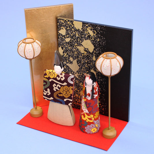 木目込み雛人形 幸一光作SimpleModern #4　右から