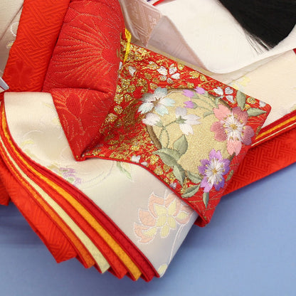 雛人形単品 親王8 京九番親王　20908-A4A　姫袖