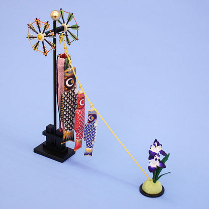 五月人偶用鲤鱼旗装饰，菖蒲装饰， No.11 天空