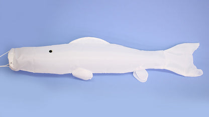 白地鯉のぼり 1.2m