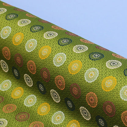 Tissu japonais d'un magasin spécialisé dans les poupées, brocart doré à vendre en chutes 1220gr