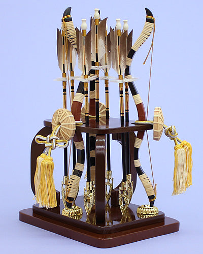 Décoration Hamayumi, hauteur 37 cm, kit à trois archets