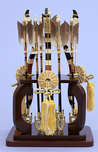 Décoration Hamayumi, hauteur 37 cm, kit à trois archets