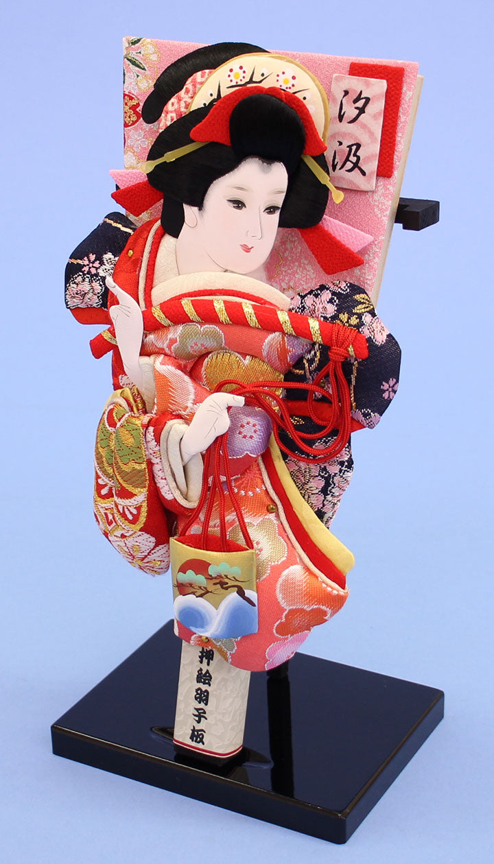 8号桜華振袖　汐汲み　顔　右から