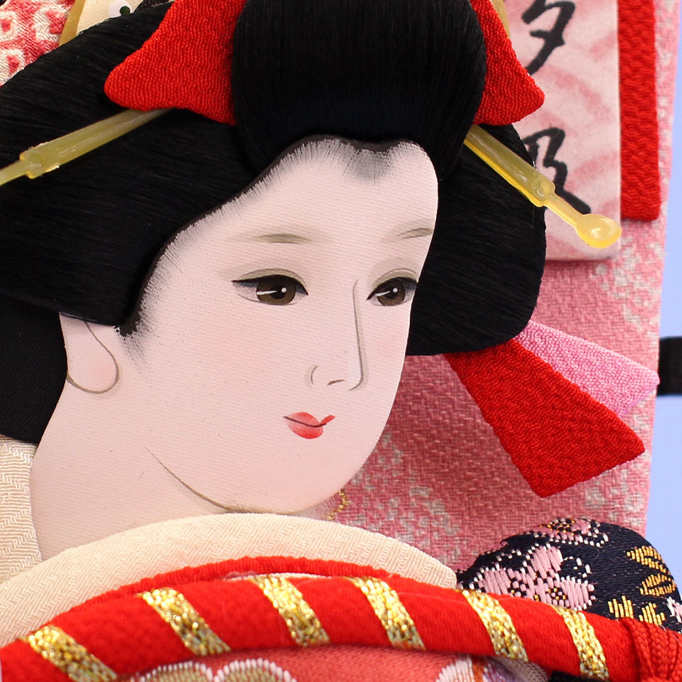 8号桜華振袖　汐汲み　顔