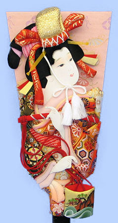 押絵羽子板キット  金冠　ズーム