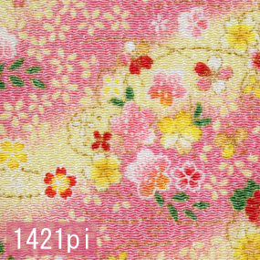 Patterned chirimen scrtaps 1421pi