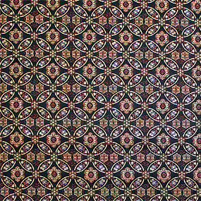 ポリエステル金襴金系 紗綾形柄 厚さ:中厚24cm角見本