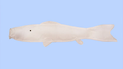 イベント用白地鯉のぼり　無地鯉 1.5m　イメージ