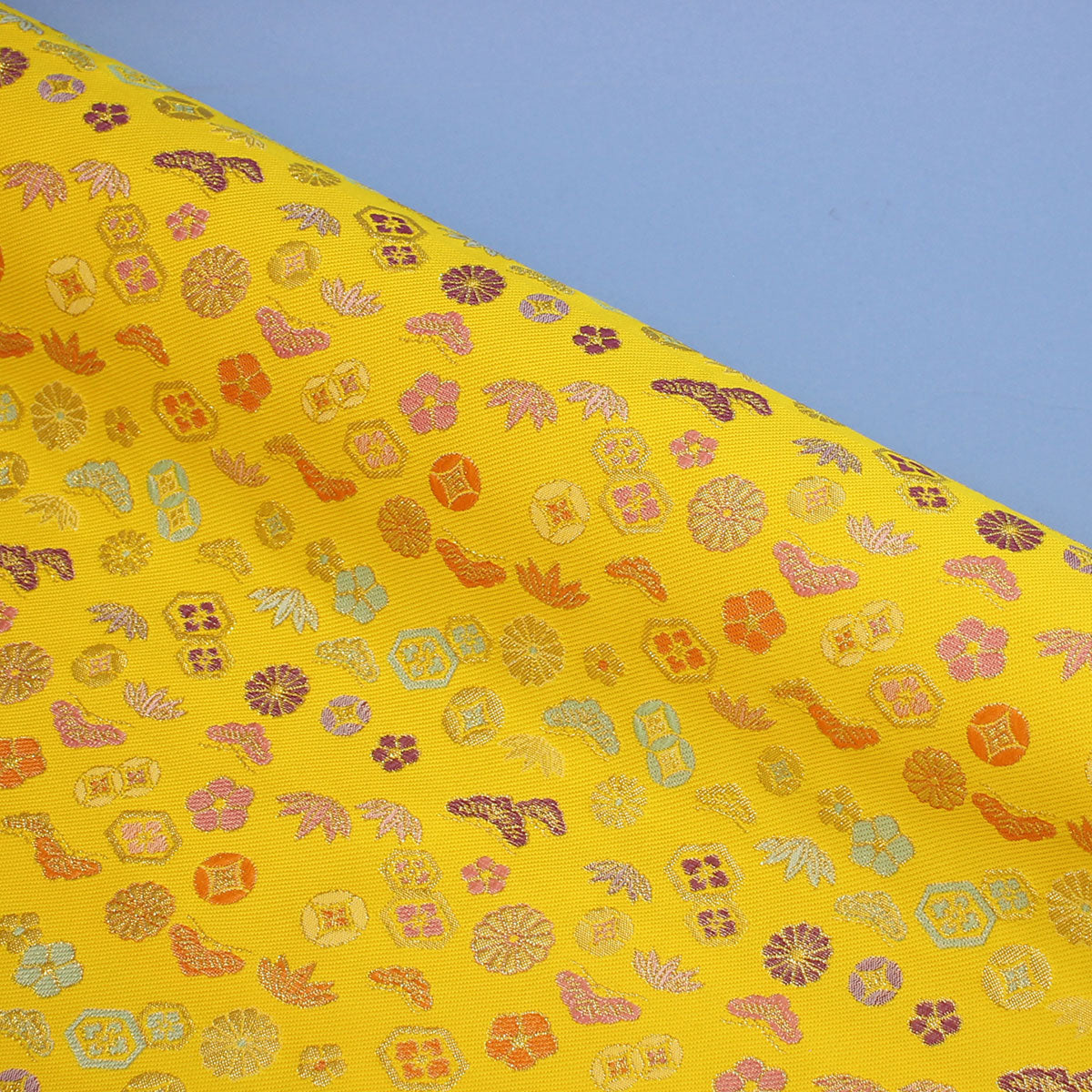 人形専門店の和布、金襴をはぎれで販売 1524ye