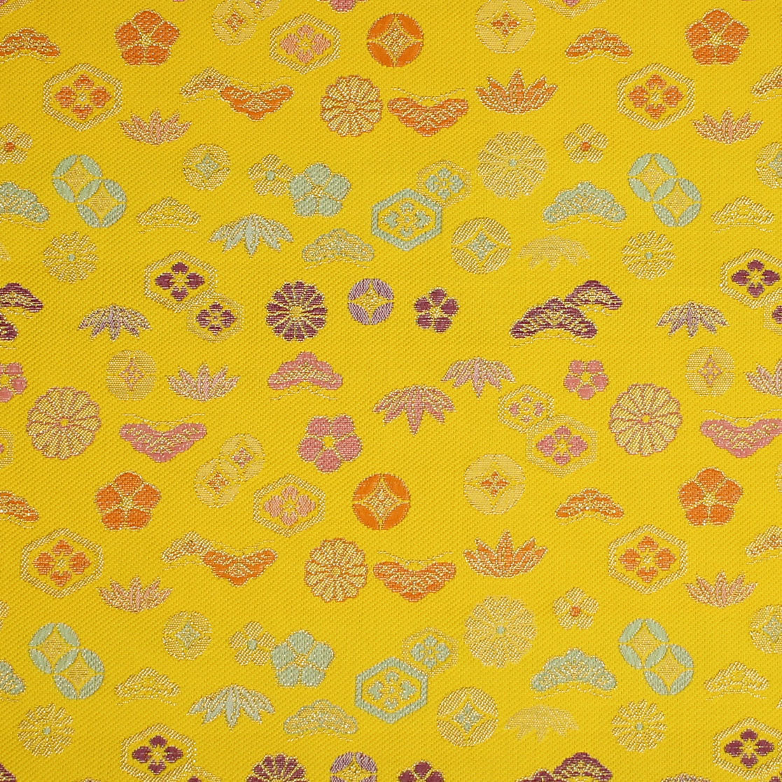 人形専門店の和布、金襴をはぎれで販売 1524ye