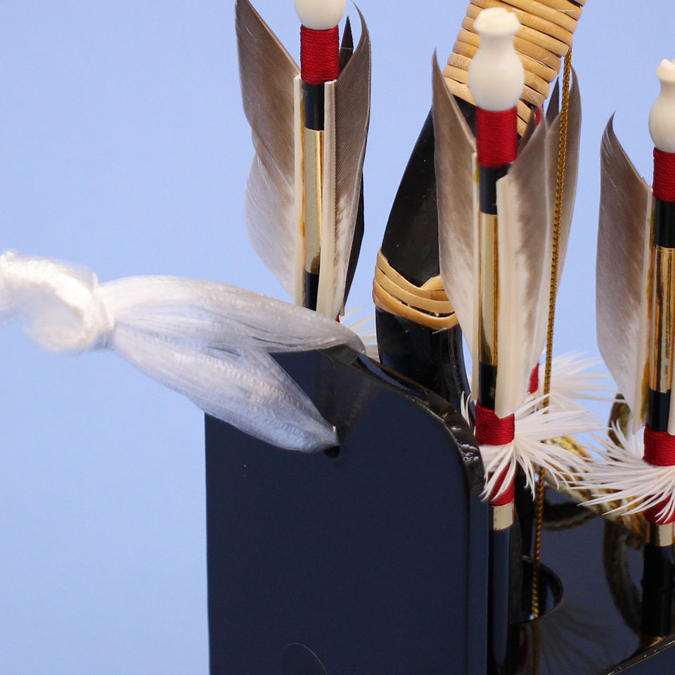 Décoration Hamayumi, hauteur 26 cm, taille 8, Toku