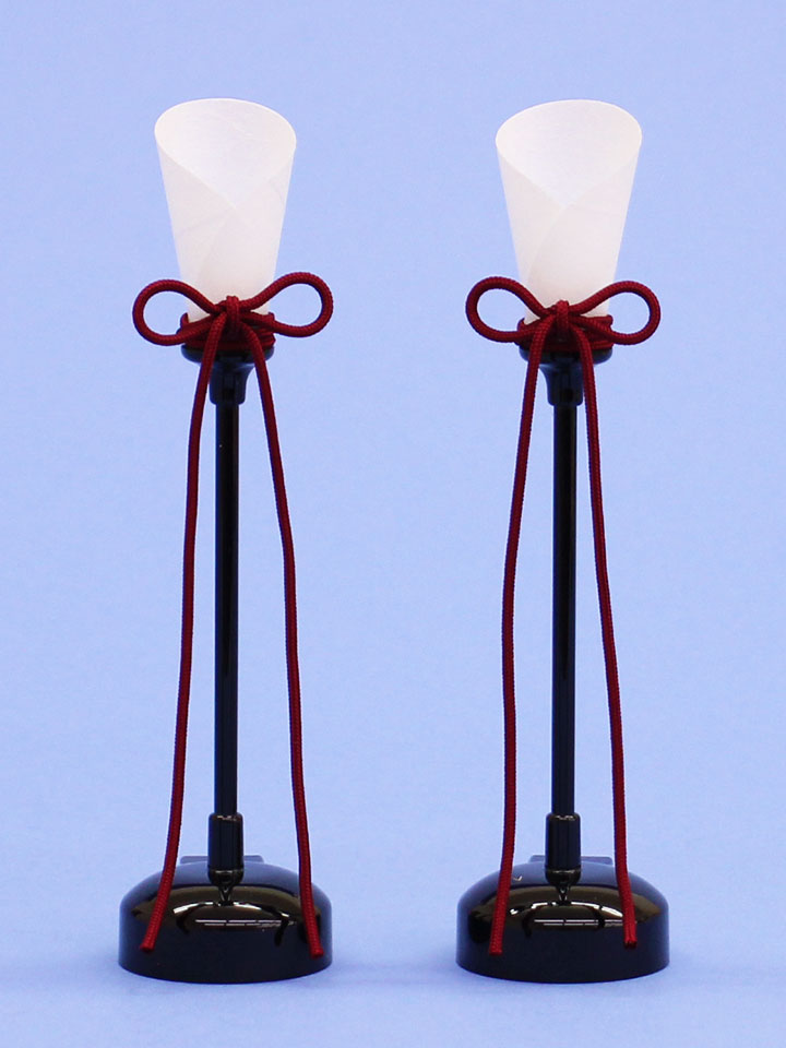  LEDコードレスミニ燭台 (樹脂製)