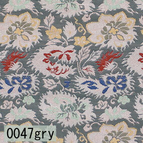 Japanese woven fabric Kinran  0047gry