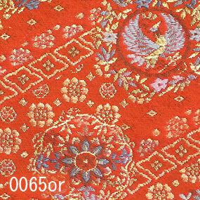 Japanese woven fabric Kinran  0065or