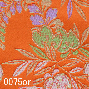 Japanese woven fabric Kinran  0075or