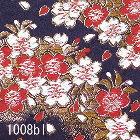 Japanese woven fabric Kinran  1008bl