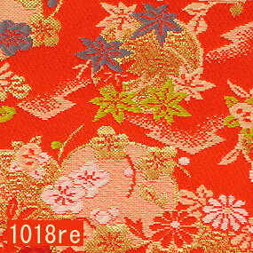 Japanese woven fabric Kinran  1018re