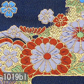 Japanese woven fabric Kinran  1019bl