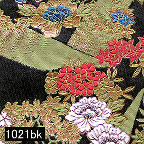 Japanese woven fabric Kinran  1021bk