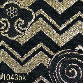 Japanese woven fabric Kinran  1043bk