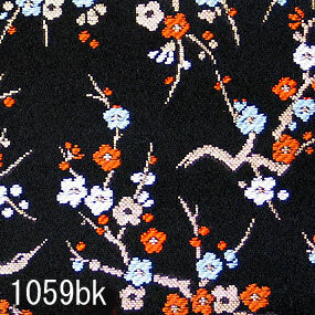 Japanese woven fabric Kinran  1059bk