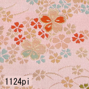 Japanese woven fabric Kinran  1124pi