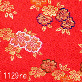 Japanese woven fabric Kinran  1129re