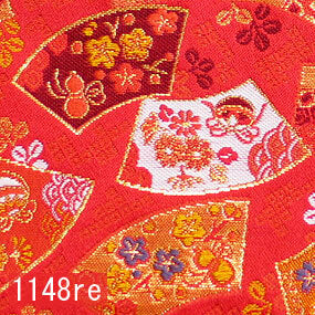 Japanese woven fabric Kinran  1148re