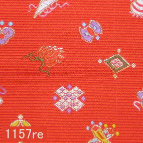 Japanese woven fabric Kinran  1157re