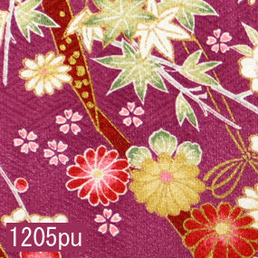 Japanese woven fabric Yuzen  1205pu