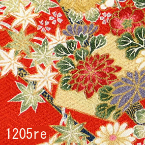 Japanese woven fabric Yuzen  1205re