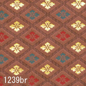 Japanese woven fabric Kinran  1239br