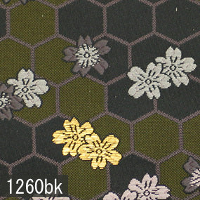 Japanese woven fabric Kinran  1260bk