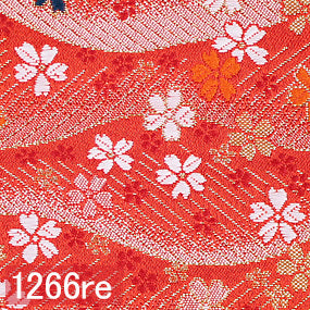 Japanese woven fabric Kinran  1266re