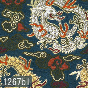 Japanese woven fabric Kinran  1267bl