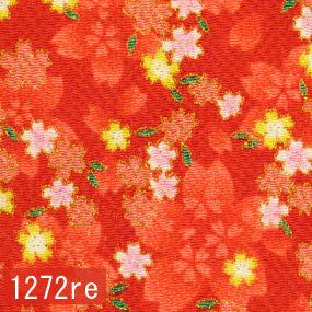 Japanese woven fabric Chirimen  1272re