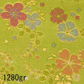 Japanese woven fabric Kinran  1280gr