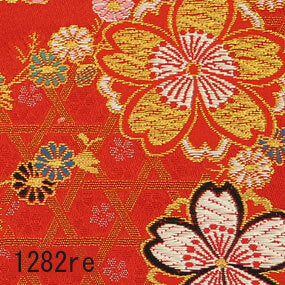 Japanese woven fabric Kinran  1282re