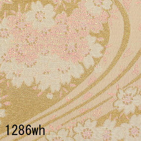 Japanese woven fabric Kinran  1286wh