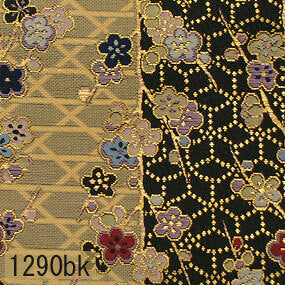 Japanese woven fabric Kinran  1290bk