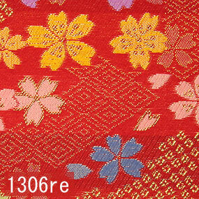 Japanese woven fabric Kinran  1306re