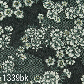 Japanese woven fabric Kinran  1339bk