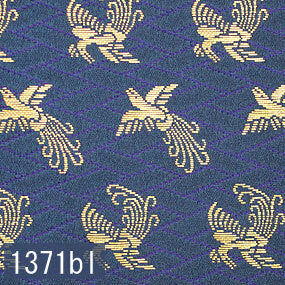 Japanese woven fabric Kinran  1371bl